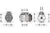 VAN WEZEL 3000K062 Compressor, air conditioning